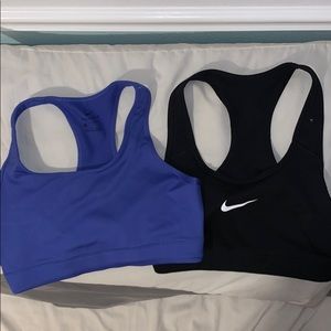 2 nike bras worn
